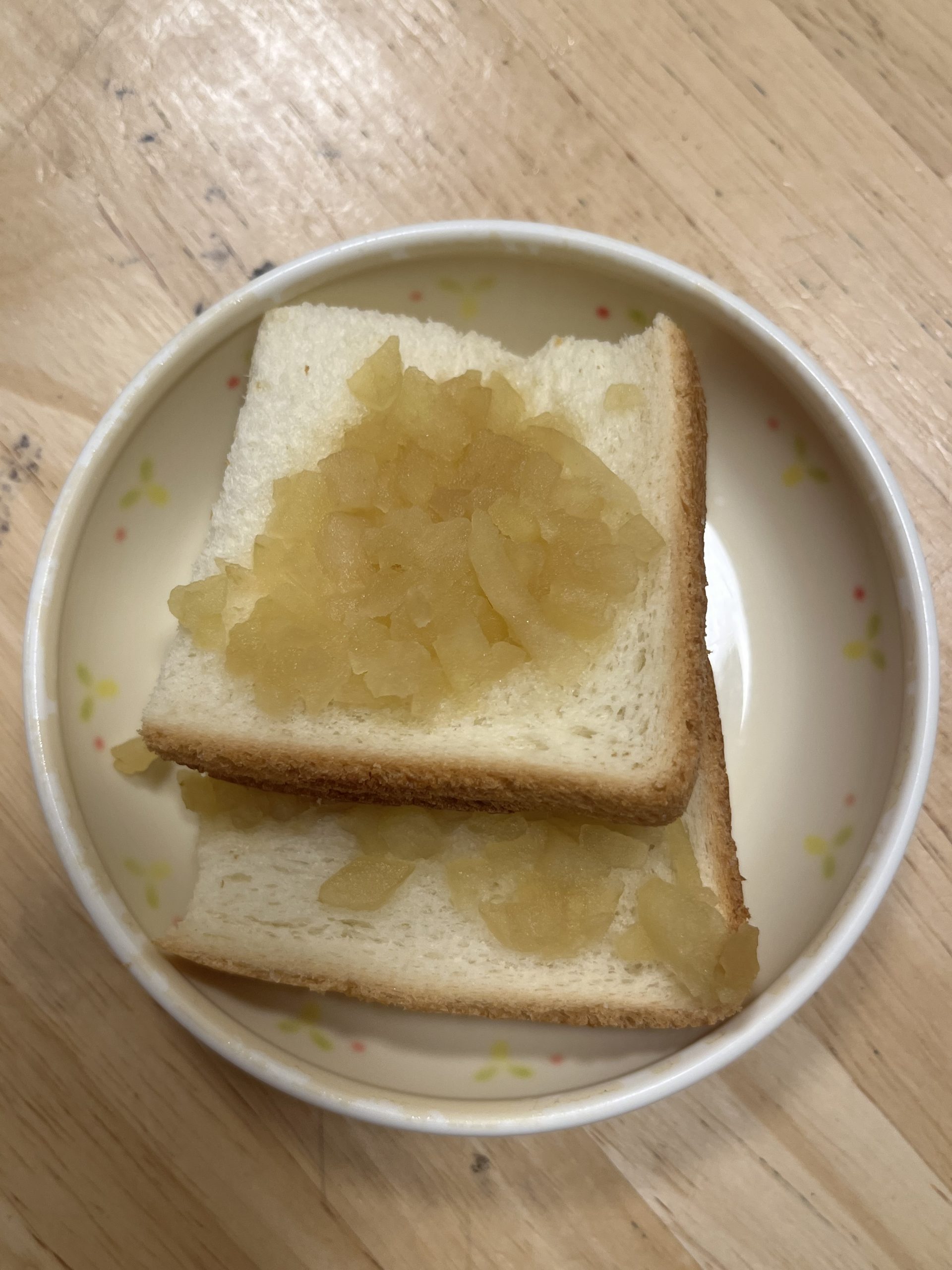 キャラメルリンゴトースト