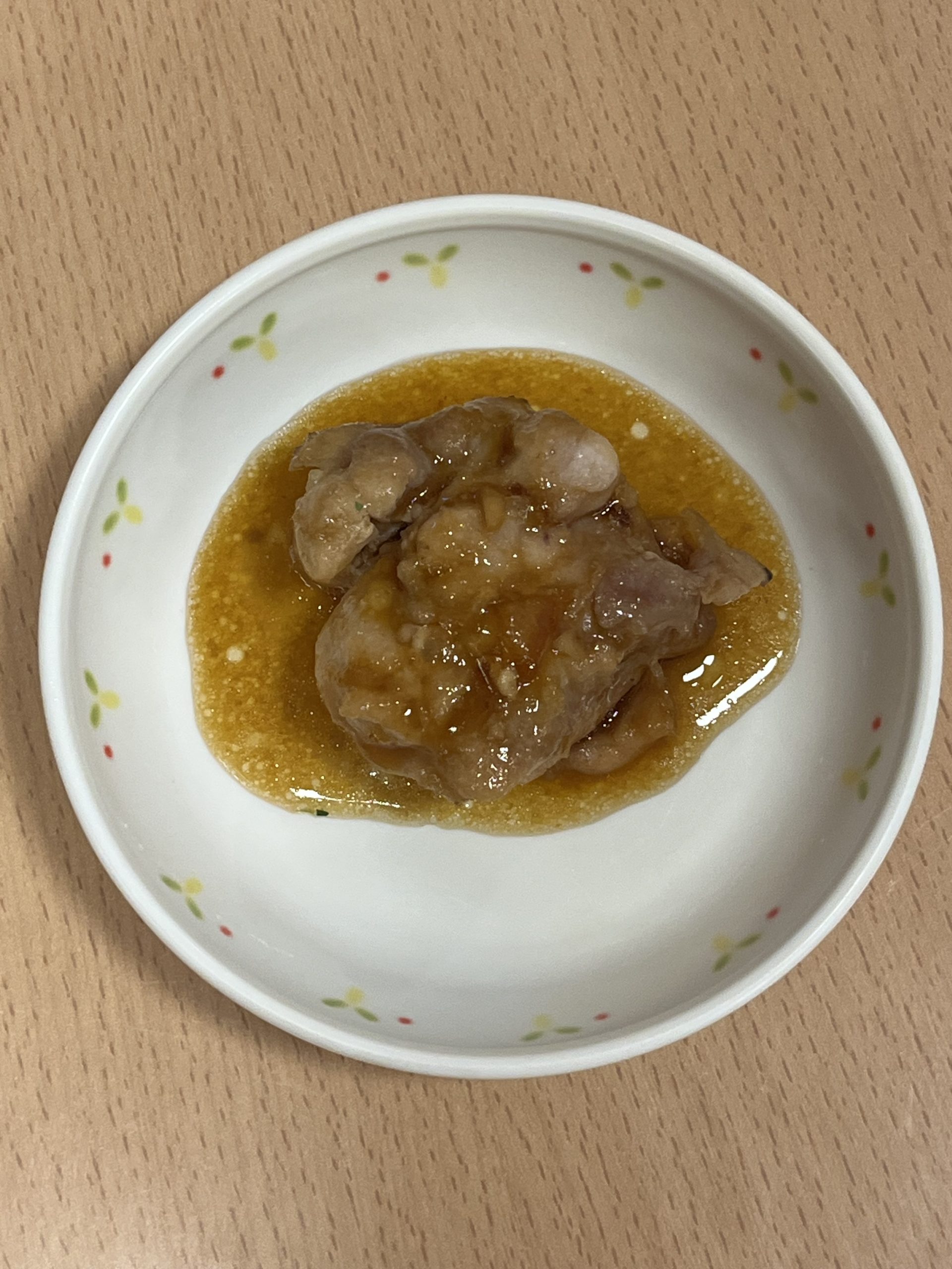鶏肉のマーマレード焼き（懇談会の試食会メニュー）